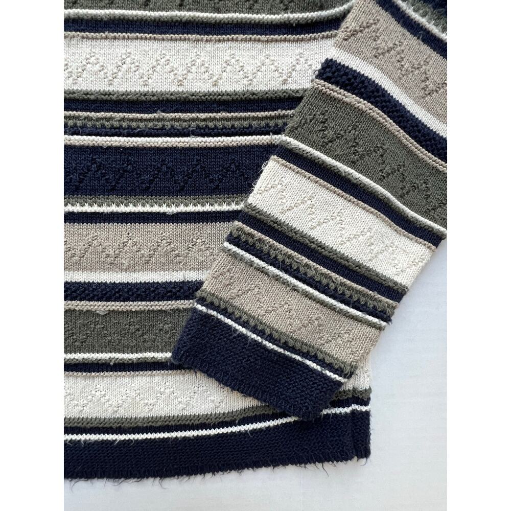 Vintage USA Made Textured Cardigan Sweater Classic Elements Granny Teacher Knit - Picture 7 of 10